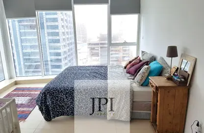 شقة - غرفة نوم - 2 حمامات للايجار في برج لاجونا - (JLT) مجمع A - أبراج بحيرة الجميرا - دبي