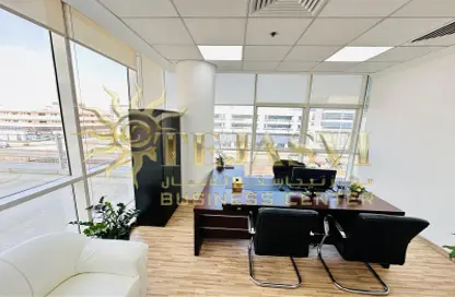 Office Space - Studio - 1 Bathroom for rent in Business Atrium Building - Oud Metha - Bur Dubai - Dubai