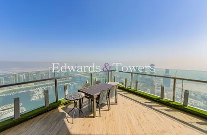 Apartment - 4 Bedrooms - 5 Bathrooms for rent in 23 Marina - Dubai Marina - Dubai