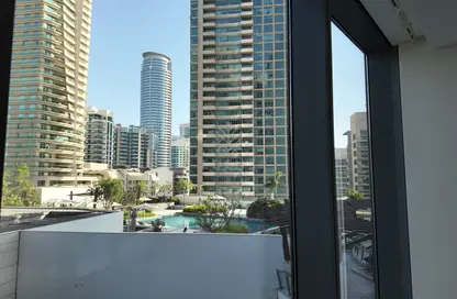 Apartment - 1 Bedroom - 1 Bathroom for rent in Silverene Tower B - Silverene - Dubai Marina - Dubai