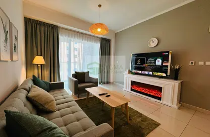 Apartment - 1 Bedroom - 2 Bathrooms for rent in Damac Heights - Dubai Marina - Dubai