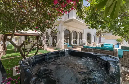 Villa - 5 Bedrooms - 6 Bathrooms for rent in Garden Homes Frond O - Garden Homes - Palm Jumeirah - Dubai