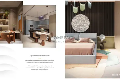 Apartment - 1 Bedroom - 2 Bathrooms for sale in Parkside Boulevard - Arjan - Dubai