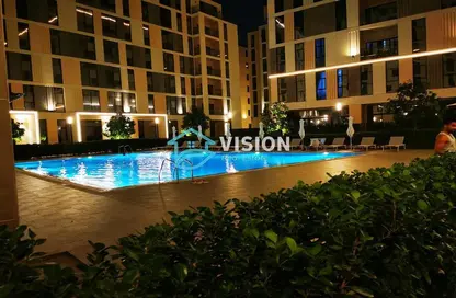 Pool image for: Apartment - 3 Bedrooms - 4 Bathrooms for sale in Raseel - Al Mamsha - Muwaileh - Sharjah, Image 1