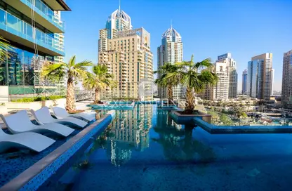Apartment - 2 Bedrooms - 2 Bathrooms for sale in Marina Gate 1 - Marina Gate - Dubai Marina - Dubai