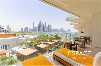 Terrace image for: Apartment - 2 Bedrooms - 2 Bathrooms for sale in FIVE Palm Jumeirah - Palm Jumeirah - Dubai, Image 1