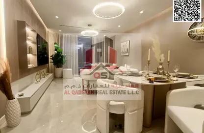 Apartment - 2 Bedrooms - 3 Bathrooms for sale in Tiger Downtown Ajman - Al Alia - Ajman
