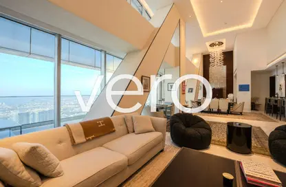 شقة - 3 غرف نوم - 4 حمامات للايجار في بريدج سكاي - برج خليفة - دبي وسط المدينة - دبي
