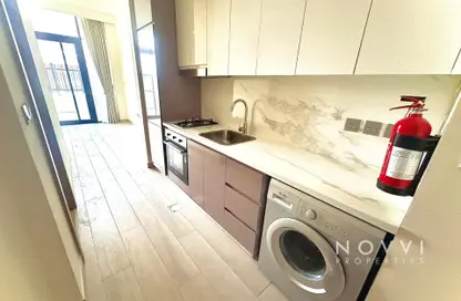 Apartment - Studio - 1 Bathroom for rent in AZIZI Riviera 48 - Meydan One - Meydan - Dubai