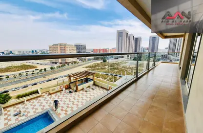 Apartment - 3 Bedrooms - 4 Bathrooms for rent in Al Sondos Oasis - Dubai Silicon Oasis - Dubai