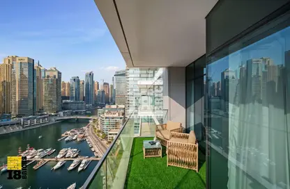 Apartment - 1 Bedroom - 2 Bathrooms for rent in Vida Residences Dubai Marina - Dubai Marina - Dubai