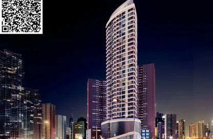 Apartment - 2 Bedrooms - 3 Bathrooms for sale in Tower C1 - Ajman Pearl Towers - Ajman Downtown - Ajman