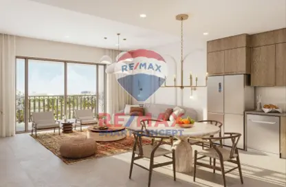 Apartment - Studio - 1 Bathroom for sale in Bloom Living - Zayed City (Khalifa City C) - Khalifa City - Abu Dhabi