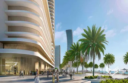 Outdoor Building image for: Apartment - 2 Bedrooms - 3 Bathrooms for sale in Grand Bleu Tower 2 - EMAAR Beachfront - Dubai Harbour - Dubai, Image 1