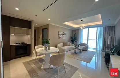 Apartment - 1 Bedroom - 1 Bathroom for rent in Palace Beach Residence - EMAAR Beachfront - Dubai Harbour - Dubai
