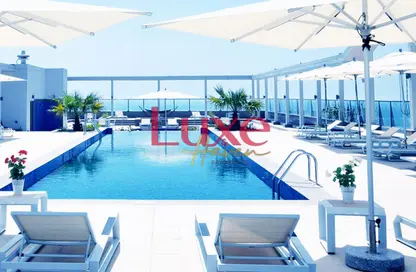 Apartment - Studio - 1 Bathroom for rent in Pacific Bora Bora - Pacific - Al Marjan Island - Ras Al Khaimah