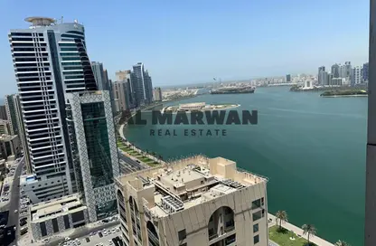 Apartment - 3 Bedrooms - 4 Bathrooms for sale in Ameer Bu Khamseen Tower - Al Majaz 3 - Al Majaz - Sharjah