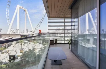 Apartment - 3 Bedrooms - 5 Bathrooms for rent in Apartment Building 7 - Bluewaters Residences - Bluewaters - Dubai