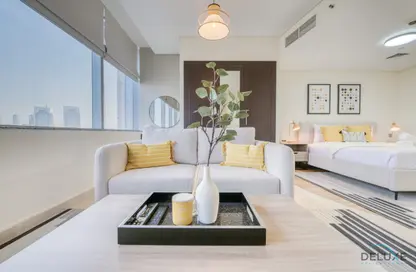 Living Room image for: Apartment - 1 Bathroom for rent in Sky Gardens - DIFC - Dubai, Image 1