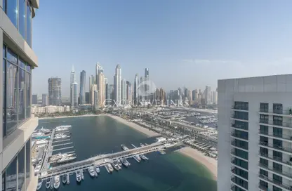 شقة - 2 غرف نوم - 2 حمامات للايجار في برج Marina Vista 2 - مارينا فيستا - إعمار بيتشفرونت - دبي هاربور - دبي