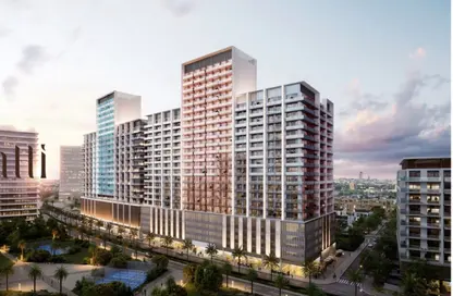 Office Space - Studio - 1 Bathroom for sale in Binghatti Ruby - Jumeirah Village Circle - Dubai