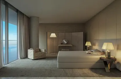 صورة لـ غرفة- غرفة النوم شقة - 2 غرف نوم - 4 حمامات للبيع في أرماني بيتش ريزيدنسز - نخلة جميرا - دبي ، صورة رقم 1