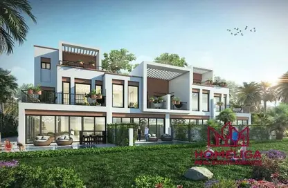 Townhouse - 5 Bedrooms - 6 Bathrooms for sale in Costa Brava 2 - Costa Brava at DAMAC Lagoons - Damac Lagoons - Dubai
