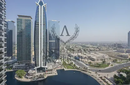 Apartment - 1 Bedroom - 2 Bathrooms for rent in Green Lakes Towers - JLT Cluster S - Jumeirah Lake Towers - Dubai