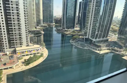 شقة - غرفة نوم - 2 حمامات للايجار في برج ماج214 - (JLT) مجمع R - أبراج بحيرة الجميرا - دبي