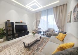 Living Room image for: Apartment - 1 bedroom - 2 bathrooms for rent in Pinnacle - Dubai Hills Estate - Dubai, Image 1