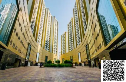 Apartment - 1 Bedroom - 2 Bathrooms for sale in Tower C1 - Ajman Pearl Towers - Ajman Downtown - Ajman