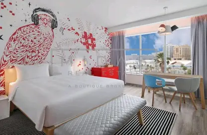 صورة لـ غرفة- غرفة النوم النزل و الشقق الفندقية - 1 حمام للايجار في واحة السيليكون - دبي ، صورة رقم 1