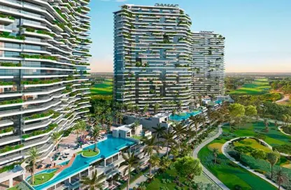 Apartment - 2 Bedrooms - 3 Bathrooms for sale in Golf Greens 1 - Tower B - Golf Greens - DAMAC Hills - Dubai