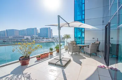 Terrace image for: Duplex - 2 Bedrooms - 3 Bathrooms for sale in Al Barza - Al Bandar - Al Raha Beach - Abu Dhabi, Image 1