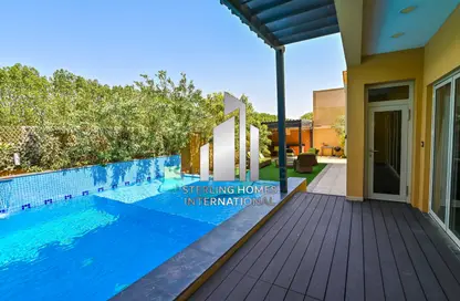 Pool image for: Villa - 5 Bedrooms - 6 Bathrooms for sale in Western Residence South - Falcon City of Wonders - Dubai, Image 1