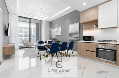 Kitchen image for: Apartment - 1 Bedroom - 2 Bathrooms for rent in Pinnacle - Dubai Hills Estate - Dubai, Image 1