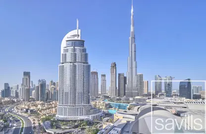 شقة - غرفة نوم - 2 حمامات للايجار في العنوان رزيدنس فاونتن فيوز 1 - العنوان رزيدنس فاونتن فيوز - دبي وسط المدينة - دبي