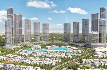 Apartment - 1 Bedroom - 1 Bathroom for sale in 340 Riverside Crescent - Sobha Hartland II - Bukadra - Dubai