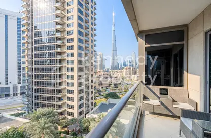 شقة - غرفة نوم - 1 حمام للايجار في البرج الجنوبي 2 - الجناح الجنوبي - دبي وسط المدينة - دبي