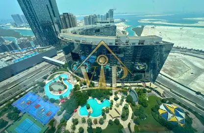 Apartment - Studio - 1 Bathroom for rent in The Gate Tower 2 - Shams Abu Dhabi - Al Reem Island - Abu Dhabi