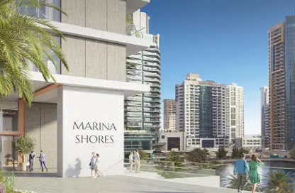 Apartment - 2 Bedrooms - 2 Bathrooms for sale in Marina Shores - Dubai Marina - Dubai