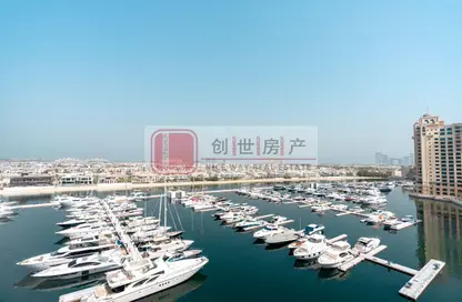 Apartment - 3 Bedrooms - 4 Bathrooms for rent in Oceana Pacific - Oceana - Palm Jumeirah - Dubai