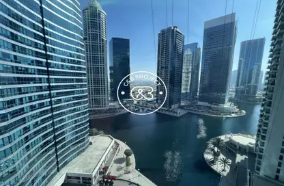 Apartment - Studio - 1 Bathroom for rent in Jumeirah Bay X1 - JLT Cluster X - Jumeirah Lake Towers - Dubai