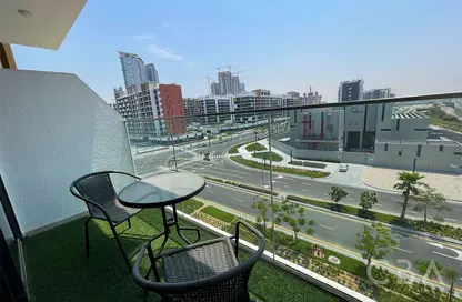 Apartment - Studio - 1 Bathroom for rent in AZIZI Riviera 29 - Meydan One - Meydan - Dubai