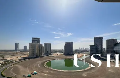 Apartment - 2 Bedrooms - 2 Bathrooms for rent in Hub Canal 2 - Hub-Golf Towers - Dubai Sports City - Dubai