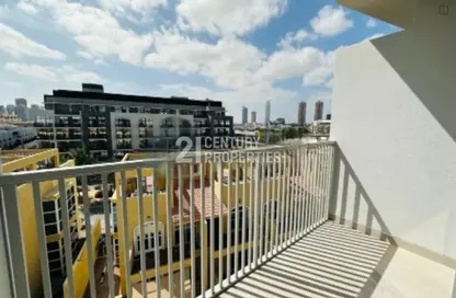 Balcony image for: Apartment - 1 Bathroom for rent in Luma21 - Jumeirah Village Circle - Dubai, Image 1