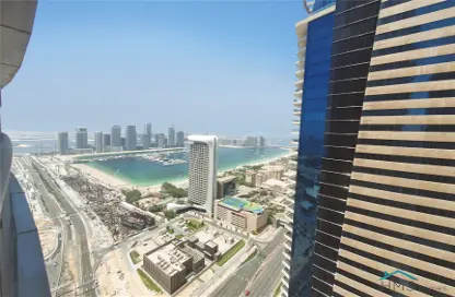 شقة - غرفة نوم - 2 حمامات للايجار في برج الأميرة - دبي مارينا - دبي