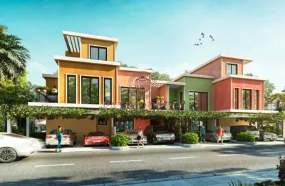 Townhouse - 4 Bedrooms - 4 Bathrooms for sale in Portofino - Damac Lagoons - Dubai