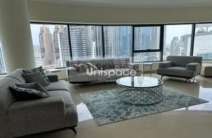 شقة - 3 غرف نوم - 3 حمامات للايجار في برج الزمان والمكان - دبي مارينا - دبي