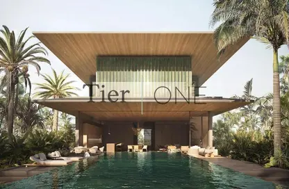 Outdoor House image for: Villa - 5 Bedrooms - 6 Bathrooms for sale in Bulgari Resort  and  Residences - Jumeirah Bay Island - Jumeirah - Dubai, Image 1
